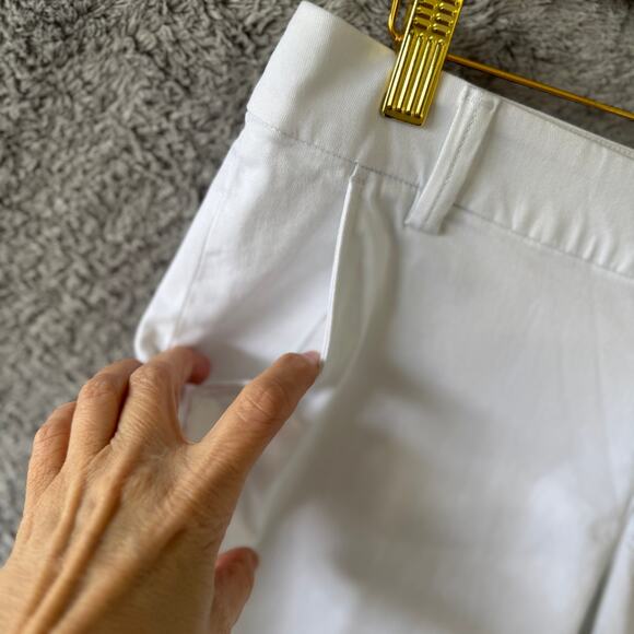 Lilly Pulitzer 5" Callahan Mid Rise White Short Size 4 - Picture 6 of 11